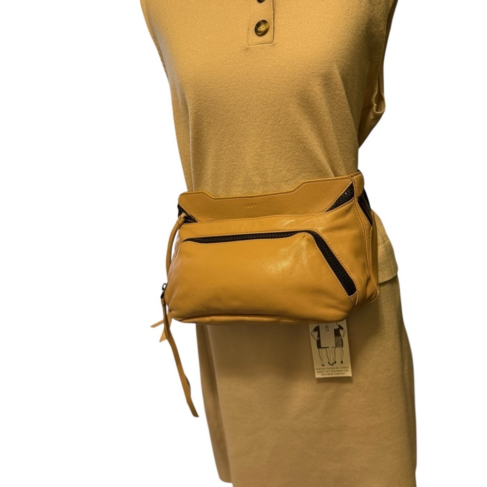 DKNY Tan Leather BELT BAG Bag - Picture 8 of 14